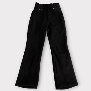 Vintage Fera Womens Hefti Snow Pants Size 8R Stretch Wool Blend Swiss Fabric